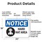 Signmission 18 in Height, 24 in Width, Aluminum, Rectangle OS-2PACK-NS-A-1824-L-15783 - alternate 3